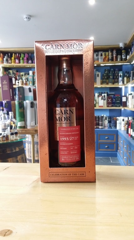 Carn Mor - Celebration of the Cask, Mannochmore 27 Year Old 1993 (Cask 7855) - 52.9% 70cl