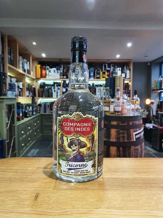 Compagnie Des Indes Tricorne White Rum 70cl 43%