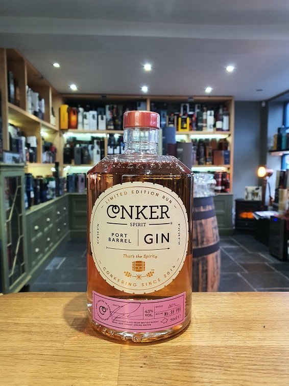 Conker Port Barrel Gin 70cl 43%