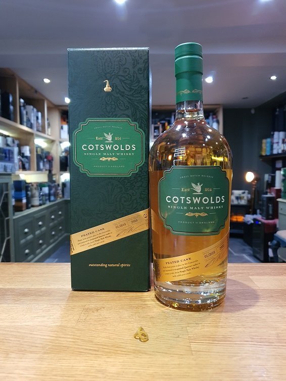 Cotswolds Single Malt Whisky Peated Cask 70cl 60.2%
