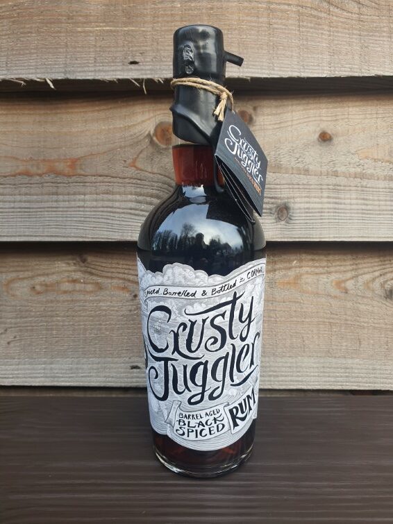 Crusty Juggler Barrel Aged Black Spiced Rum 70cl 37.5%