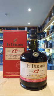 El Dorado 12 Year Old Rum 70cl 40%