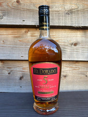 El Dorado Aged 5 Years Demerara Rum 70cl 40%