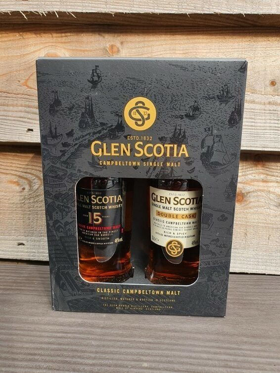 Glen Scotia 20cl Gift Set 2x 20cl