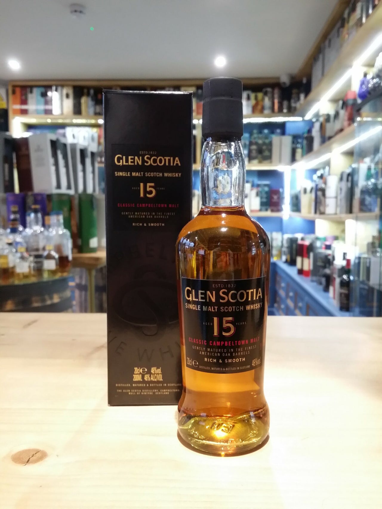 Glen Scotia 15 Year Old 20cl 46%