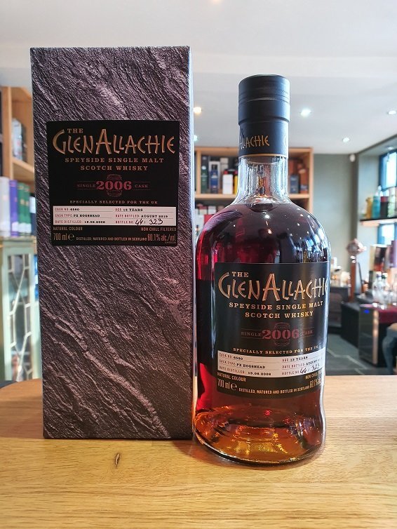 GlenAllachie 2006 Single Cask Ltd Edition Cask No: 6580 70cl 60.1%