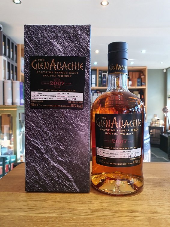 GlenAllachie 2007 Single Cask Ltd Edition Cask No: 3767 70cl 60.8%