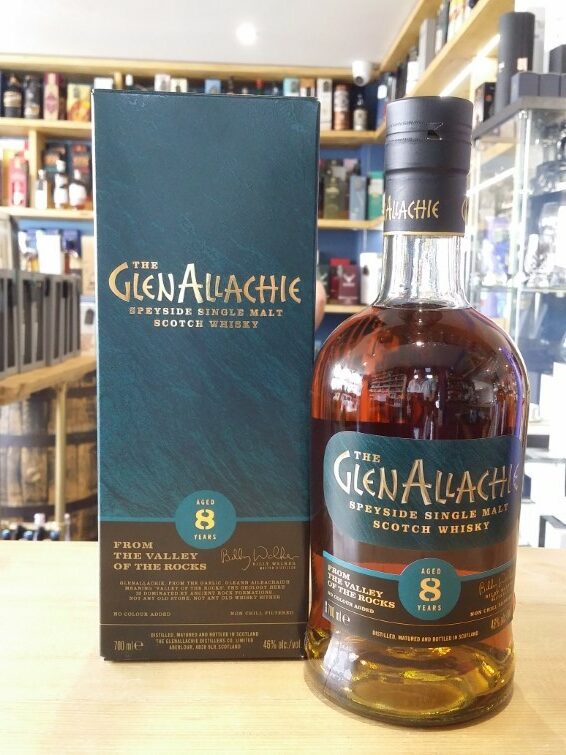 GlenAllachie Aged 8 Years 70cl 46%