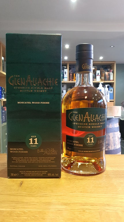 GlenAllachie Moscatel wood finish Aged 11 Years 70cl 48%