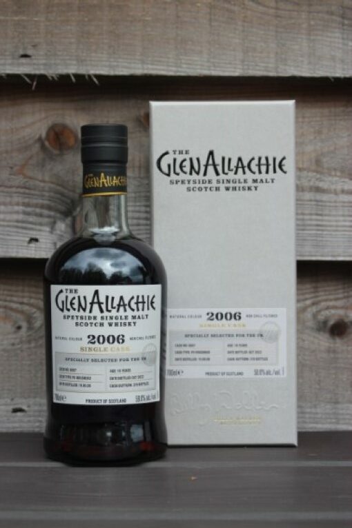 GlenAllachie Single Cask 2006 Aged 16 Years PX Hogshead #6607 70cl 59%