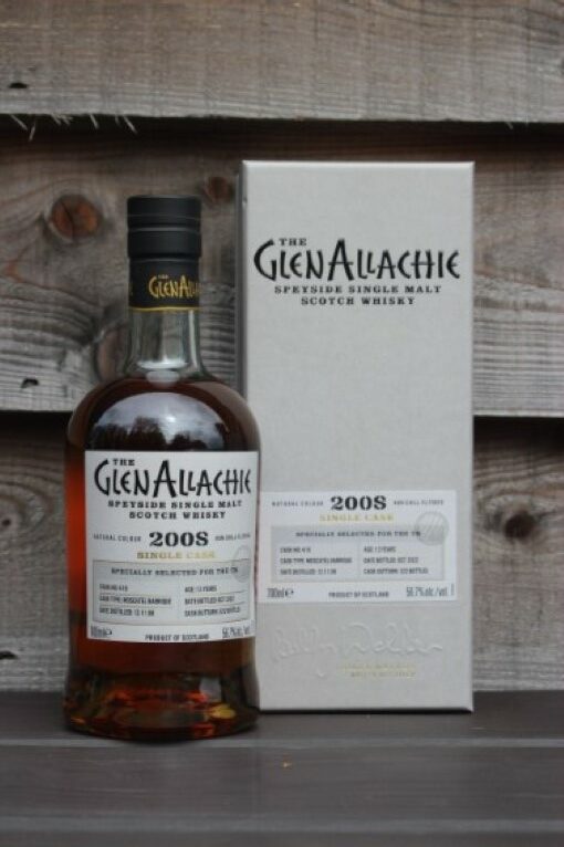 GlenAllachie Single Cask 2008 Aged 13 Years Moscatel Barrique #418 70cl 56.7%