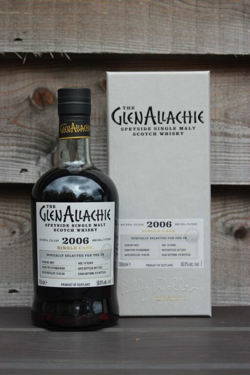 GlenAllachie Single Cask 2009 Aged 13 Years Sauternes Barrique #3712 70cl 59.4%