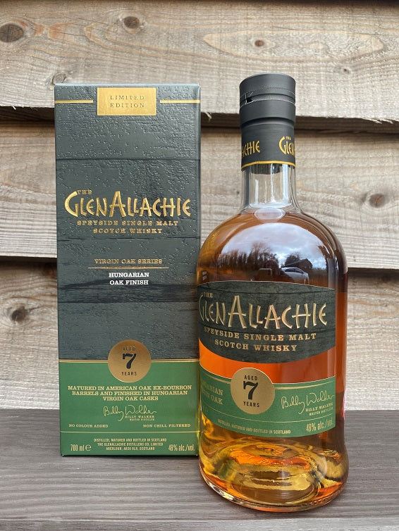 GlenAllachie 7 Year Old Hungarian Oak Finish 70cl 48%