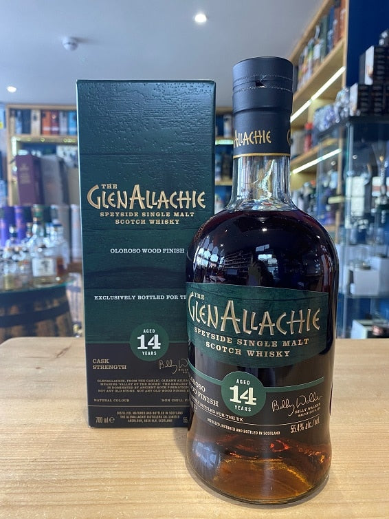 GlenAllachie Aged 14 Years Oloroso Wood Finish 70cl 55.4%