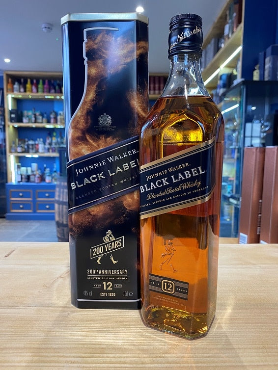Johnnie Walker Black Label Aged 12 Years 200th Anniversary 40% 70cl