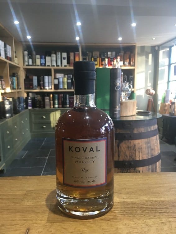 Koval Rye Single Barrel Rye Whiskey (Barrel NB3X90) 50cl 40%