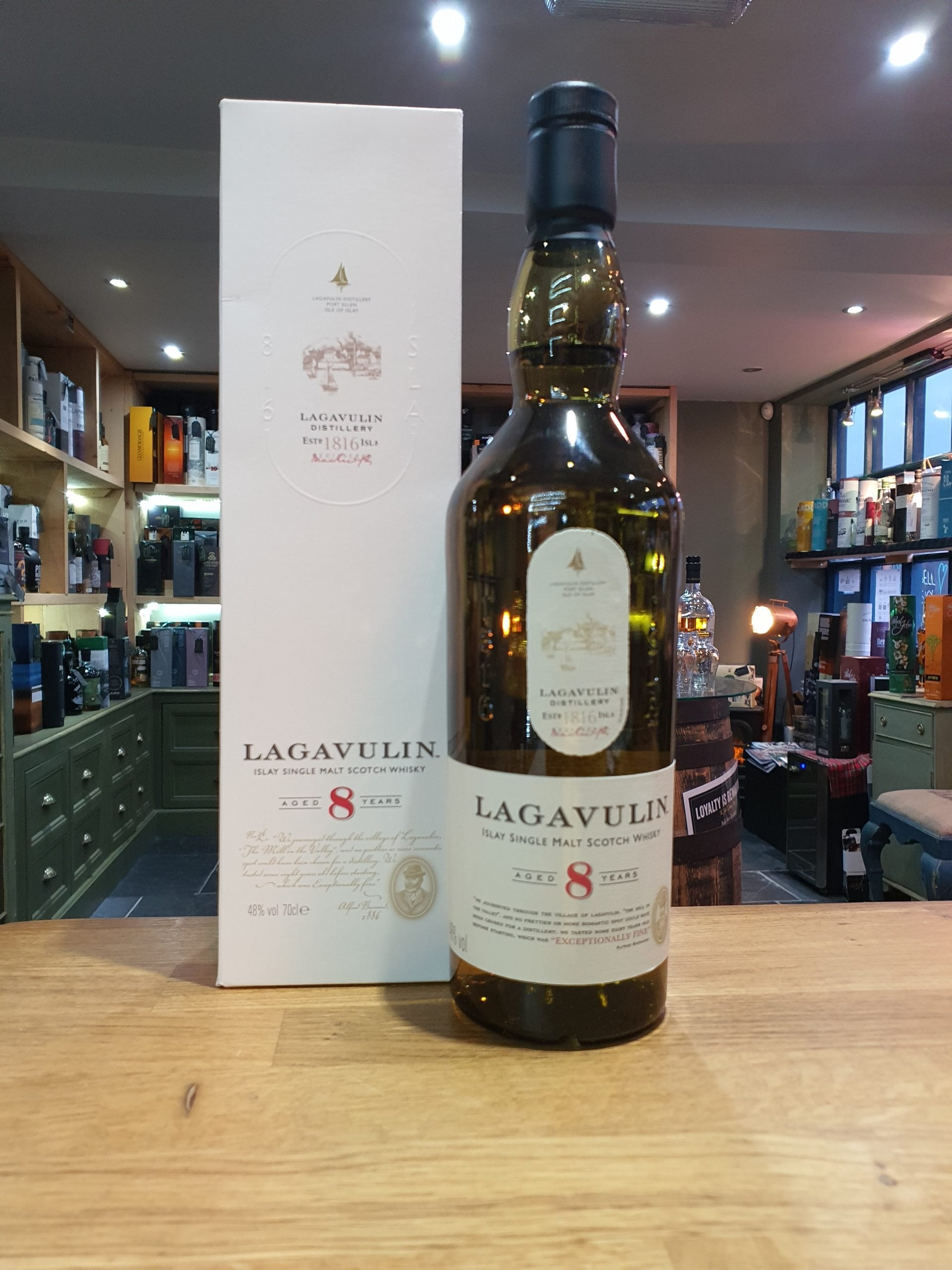 Lagavulin 8 Year Old 70cl 48%