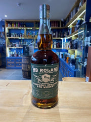 MB Roland Kentucky Straight Rye Whiskey 75cl 55%