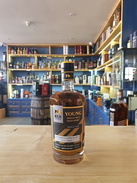 Milk and Honey Distillery Young Single Malt Aged Spirit 46% 50cl