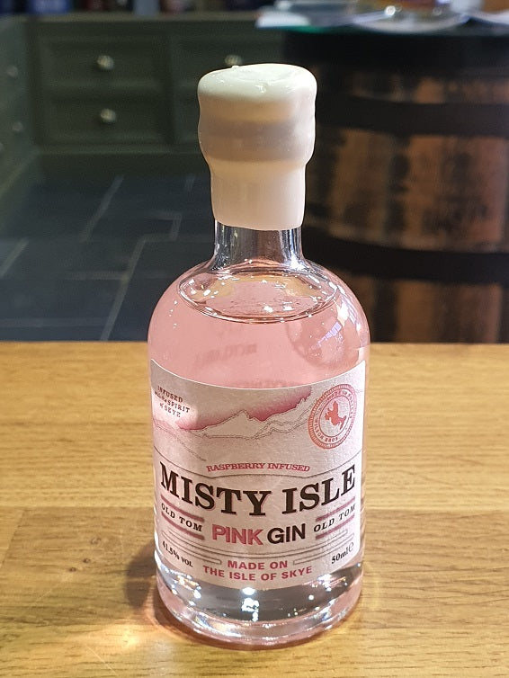 Misty Isle Old Tom Pink Gin 41.5% 5cl