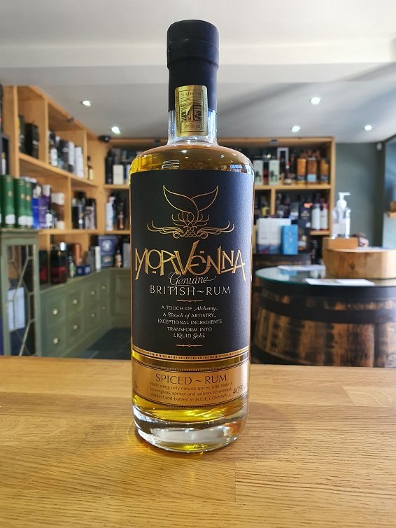 Morvenna British Spiced Rum 70cl 40%