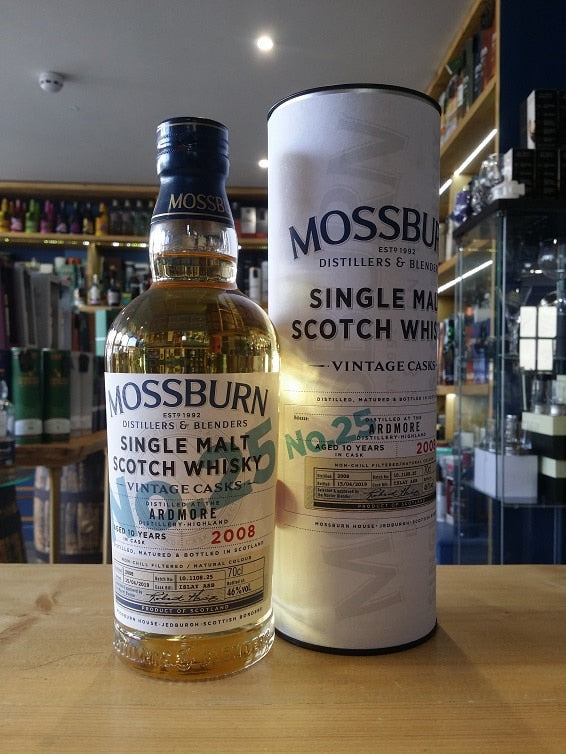 Mossburn Vintage Casks No.25 Ardmore 10 Year Old 70cl 46%