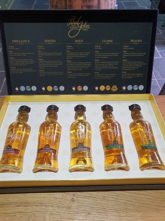 Paul John Miniature Box Set 5 x 5cl