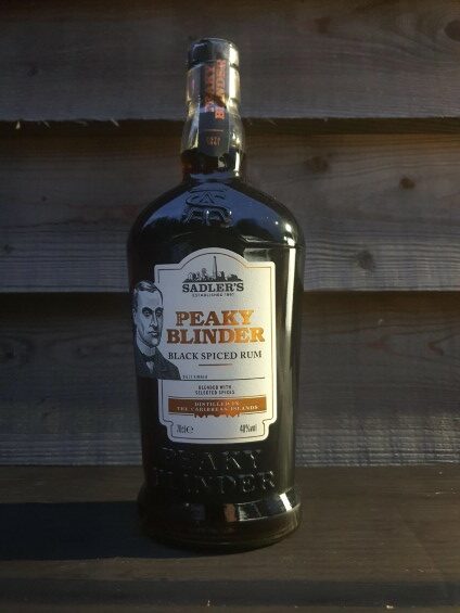 Peaky Blinder Black Spiced Rum 70cl 40%