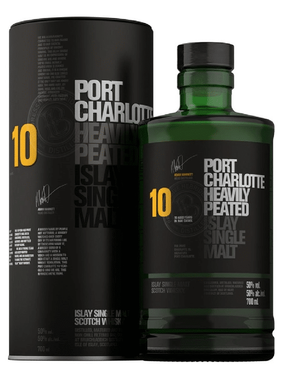 Port Charlotte 10 Year Old Heavily Peated 70cl 50%
