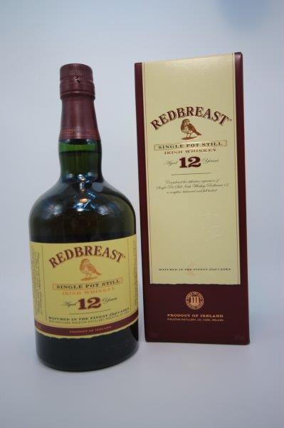 Redbreast Single Pot Still 12 Year Old 70cl 40%