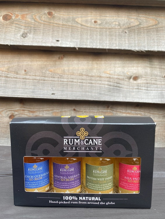 Rum & Cane Merchants Gift set 4 x 5cl