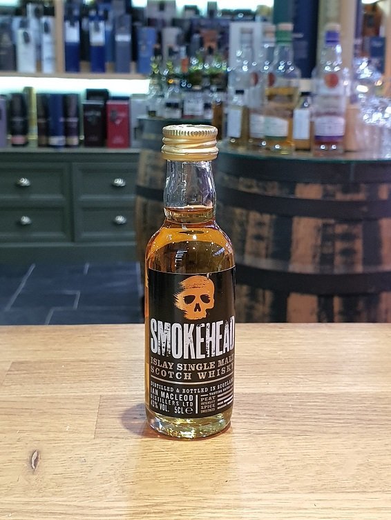 Smokehead Islay Single Malt 5cl 43% (Glass)