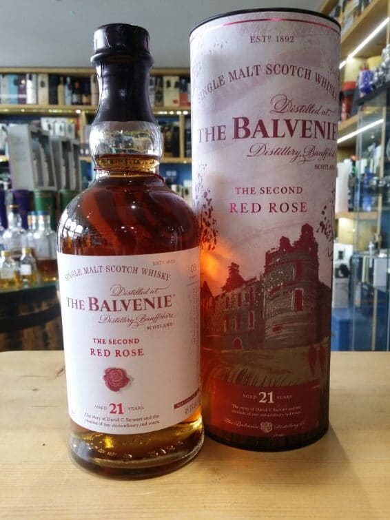 Balvenie Second Red Rose 21 Year Old 70cl 48.1%