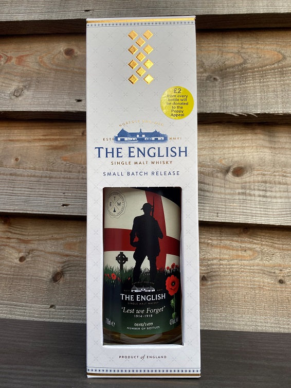 The English Lest We Forget 2022 Edition 70cl 43%