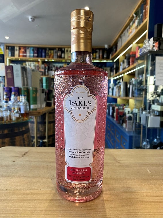 Lakes Rhubarb & Rosehip Gin Liqueur 70cl 25%