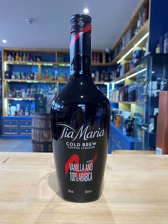 Tia Maria Cold Brew Coffee Liqueur with vanilla and 100% arabica 70cl 20%