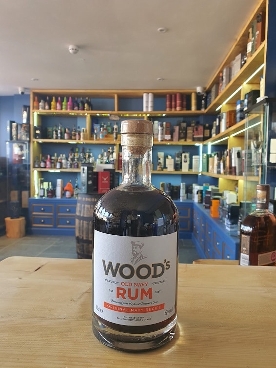 Woods Old Navy Rum 70cl 57%