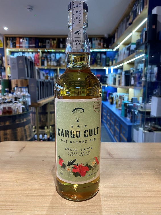 Cargo Cult Dry Spiced Rum 70cl 38.5%