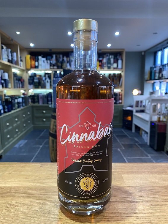 Portsmouth Distillery Cinnabar Spiced Rum 70cl 41%