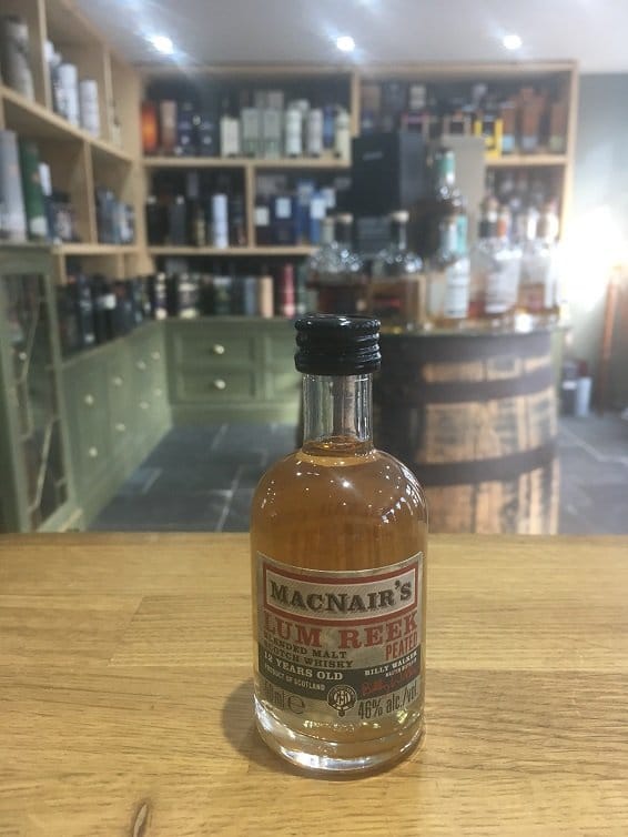 MacNair's Lum Reek Aged 12 Years  Blended Scotch Whisky 5cl 46%