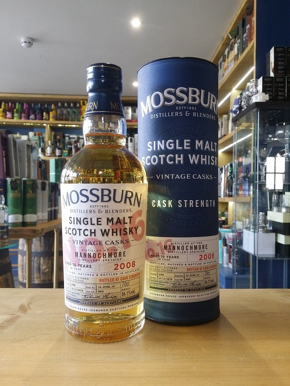 Mossburn Vintage Casks No.16 Mannochmore 2008 10 year old 70cl 56.1%