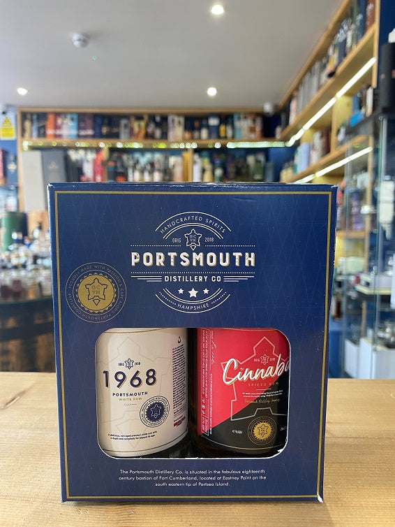 Portsmouth Distillery Rum Gift Pack 2 x 20cl 41%