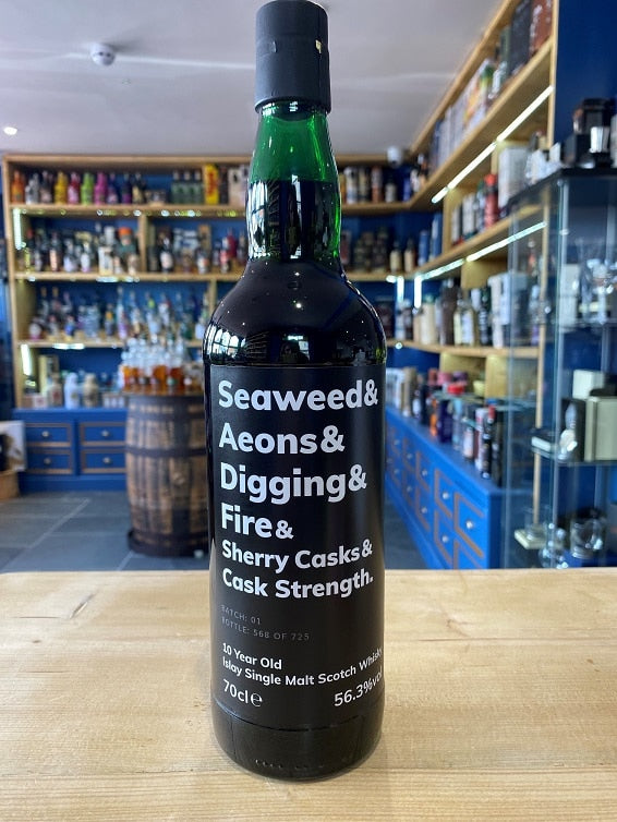 Seaweed & Aeons & Digging & Fire 10 Year Old Sherry Casks & Cask Strength 70cl 55.3% Batch 2