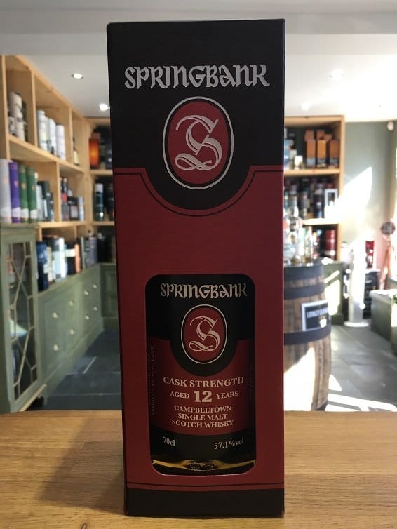 Springbank Cask Strength 12 Year Old 70cl 57.1%