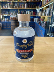 Thunderflower Fire-Ship Navy Strength Devon Dry Gin 58% 20cl